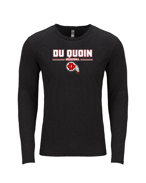 Du Quoin HS Girls Basketball Keen - Tri-Blend Long Sleeve