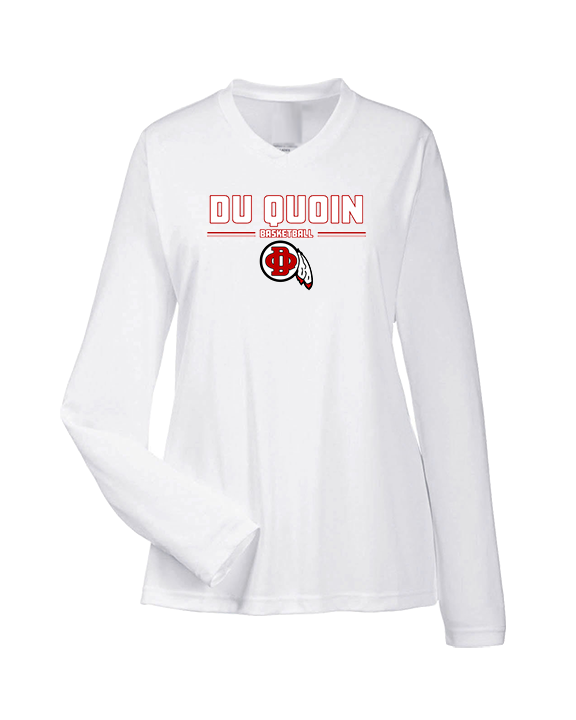 Du Quoin HS Girls Basketball Keen - Womens Performance Longsleeve