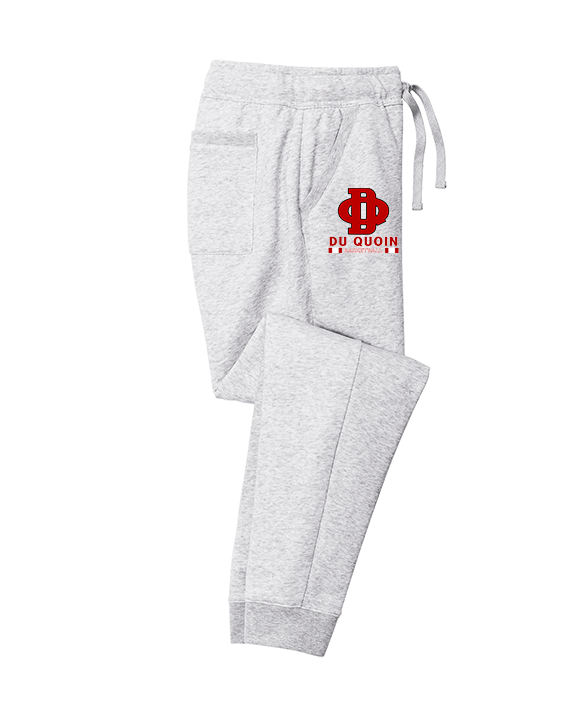 Du Quoin HS Girls Basketball Stacked - Cotton Joggers