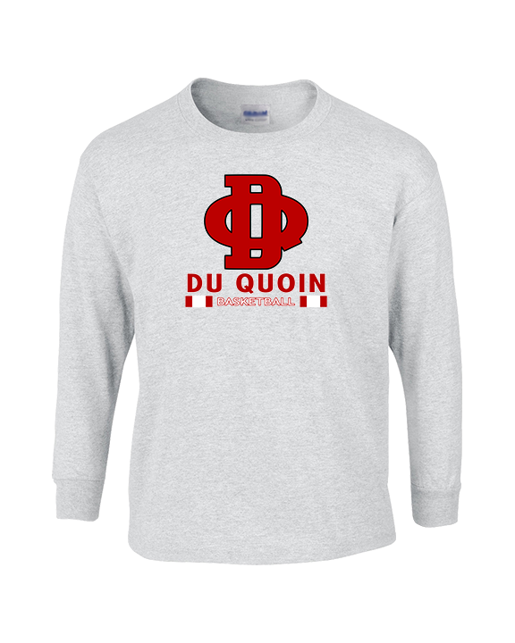 Du Quoin HS Girls Basketball Stacked - Cotton Longsleeve