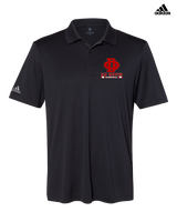 Du Quoin HS Girls Basketball Stacked - Mens Adidas Polo