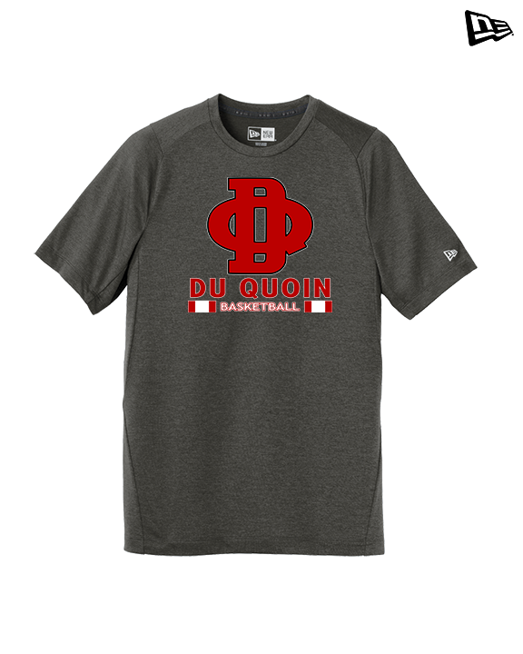 Du Quoin HS Girls Basketball Stacked - New Era Performance Shirt