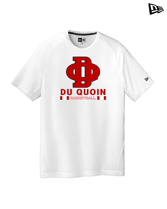 Du Quoin HS Girls Basketball Stacked - New Era Performance Shirt