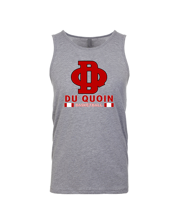Du Quoin HS Girls Basketball Stacked - Tank Top