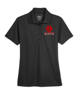 Du Quoin HS Girls Basketball Stacked - Womens Polo