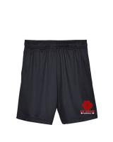 Du Quoin HS Girls Basketball Stacked - Youth Training Shorts