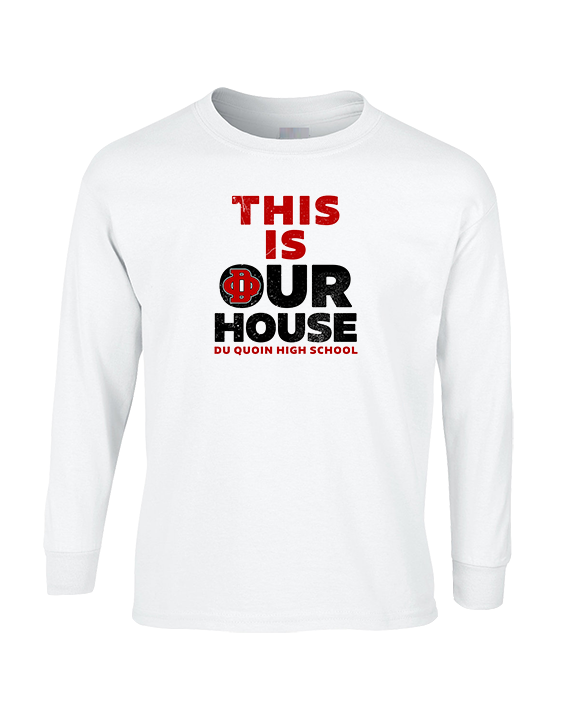Du Quoin HS Girls Basketball TIOH - Cotton Longsleeve