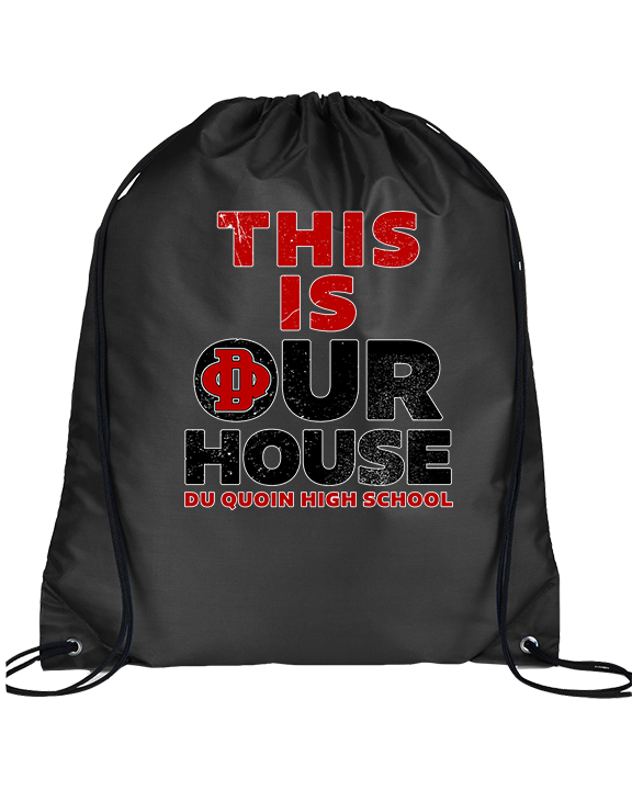 Du Quoin HS Girls Basketball TIOH - Drawstring Bag