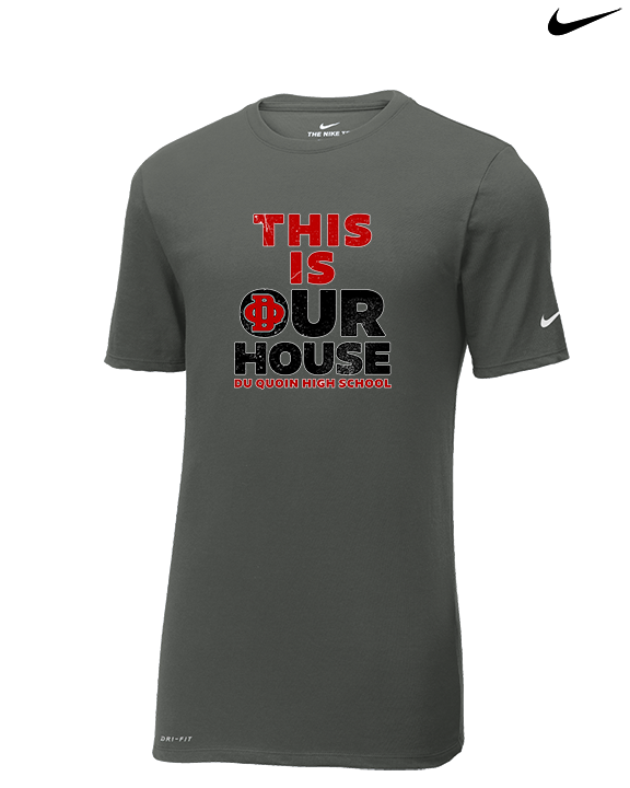 Du Quoin HS Girls Basketball TIOH - Mens Nike Cotton Poly Tee