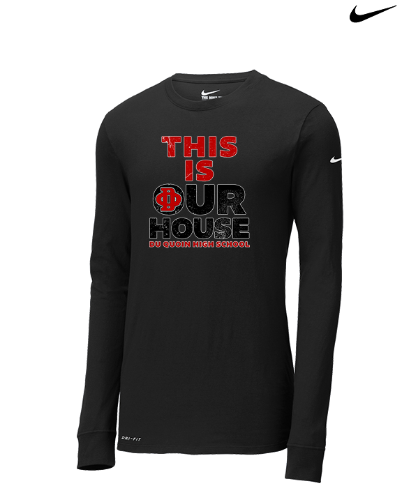 Du Quoin HS Girls Basketball TIOH - Mens Nike Longsleeve