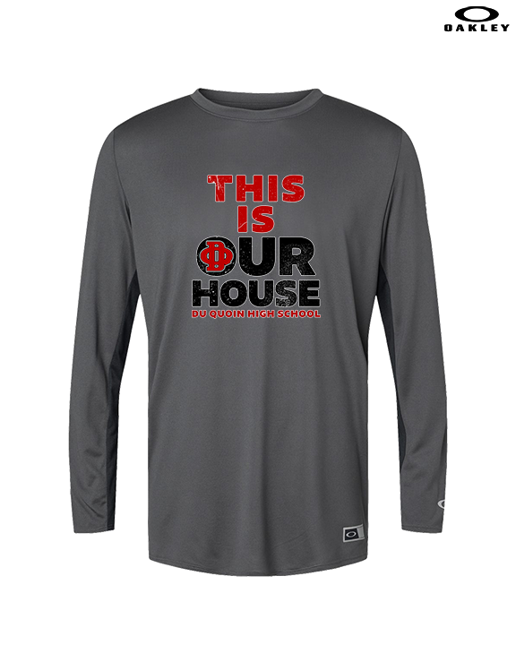 Du Quoin HS Girls Basketball TIOH - Mens Oakley Longsleeve