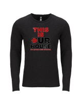 Du Quoin HS Girls Basketball TIOH - Tri-Blend Long Sleeve