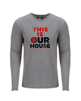Du Quoin HS Girls Basketball TIOH - Tri-Blend Long Sleeve