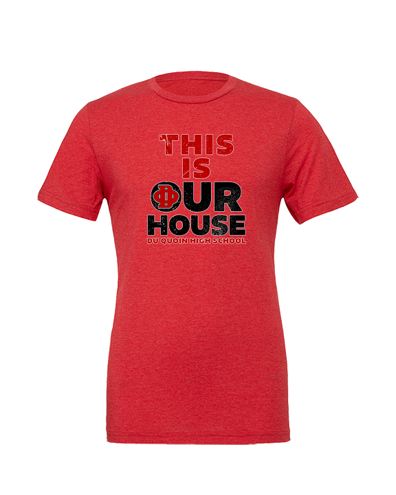 Du Quoin HS Girls Basketball TIOH - Tri-Blend Shirt