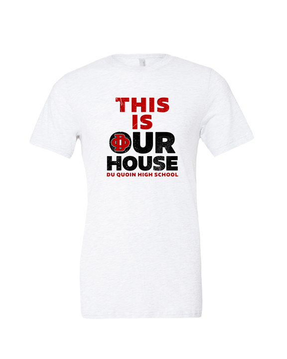 Du Quoin HS Girls Basketball TIOH - Tri-Blend Shirt