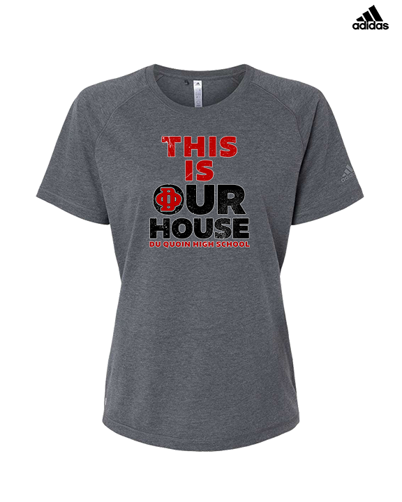 Du Quoin HS Girls Basketball TIOH - Womens Adidas Performance Shirt