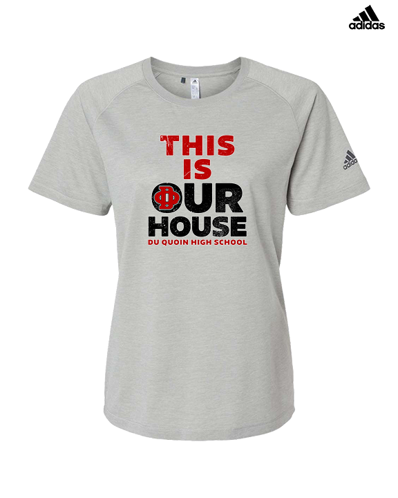 Du Quoin HS Girls Basketball TIOH - Womens Adidas Performance Shirt