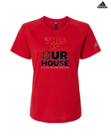 Du Quoin HS Girls Basketball TIOH - Womens Adidas Performance Shirt