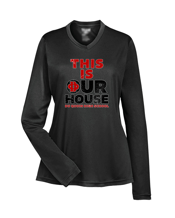 Du Quoin HS Girls Basketball TIOH - Womens Performance Longsleeve