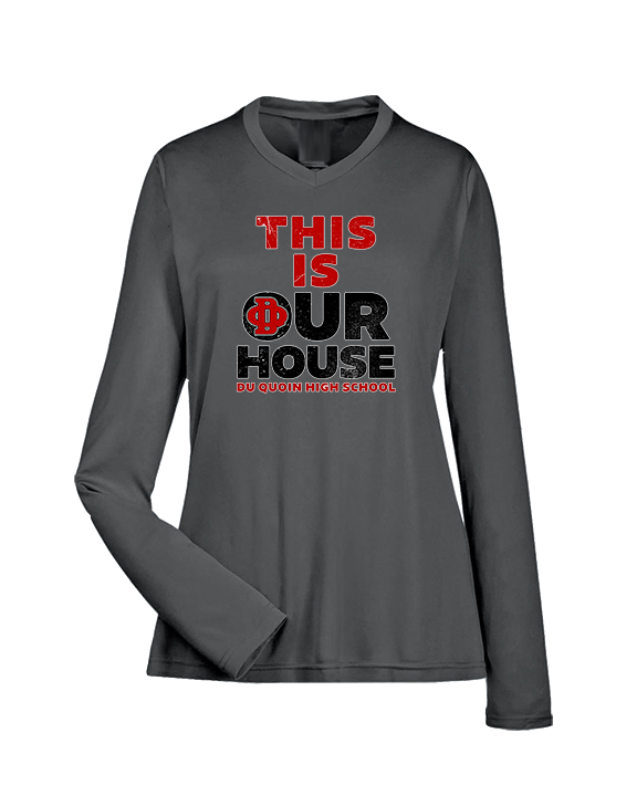 Du Quoin HS Girls Basketball TIOH - Womens Performance Longsleeve