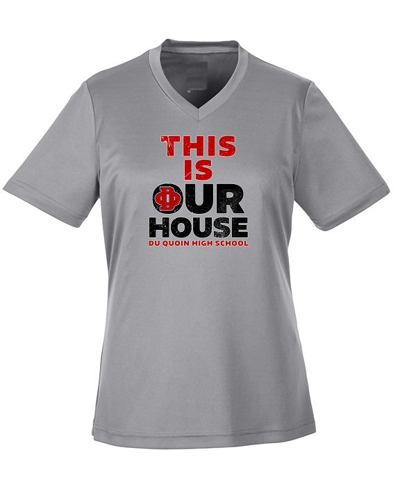 Du Quoin HS Girls Basketball TIOH - Womens Performance Shirt
