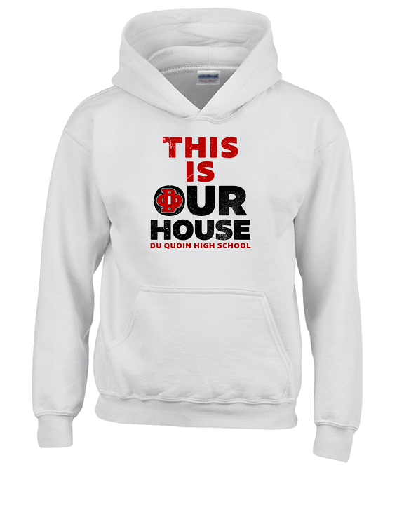 Du Quoin HS Girls Basketball TIOH - Youth Hoodie