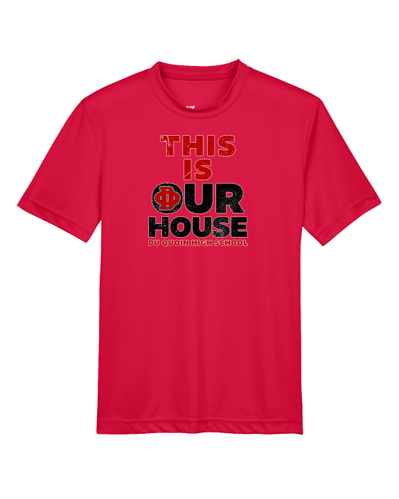 Du Quoin HS Girls Basketball TIOH - Youth Performance Shirt