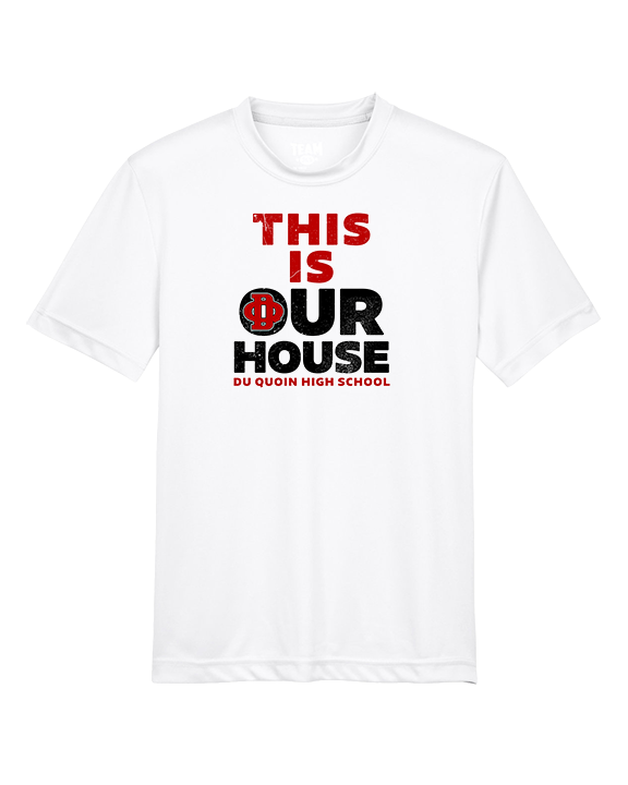 Du Quoin HS Girls Basketball TIOH - Youth Performance Shirt