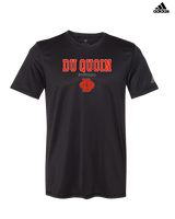Du Quoin HS Softball Block - Mens Adidas Performance Shirt