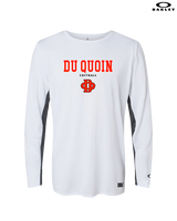 Du Quoin HS Softball Block - Mens Oakley Longsleeve