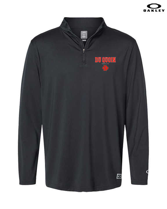 Du Quoin HS Softball Block - Mens Oakley Quarter Zip