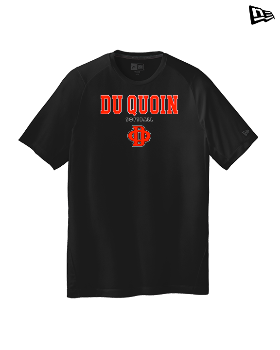 Du Quoin HS Softball Block - New Era Performance Shirt