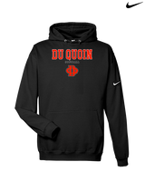 Du Quoin HS Softball Block - Nike Club Fleece Hoodie