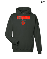 Du Quoin HS Softball Block - Nike Club Fleece Hoodie