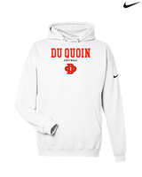 Du Quoin HS Softball Block - Nike Club Fleece Hoodie