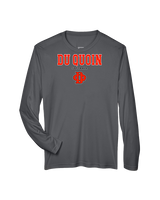 Du Quoin HS Softball Block - Performance Longsleeve