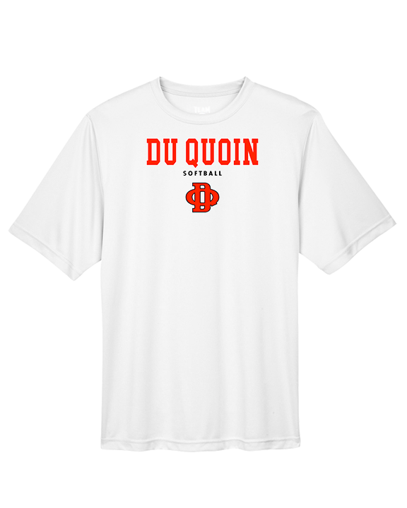 Du Quoin HS Softball Block - Performance Shirt