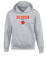 Du Quoin HS Softball Block - Unisex Hoodie