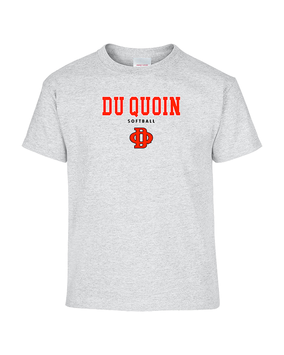 Du Quoin HS Softball Block - Youth Shirt