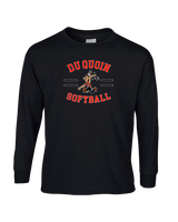 Du Quoin HS Softball Curve - Cotton Longsleeve