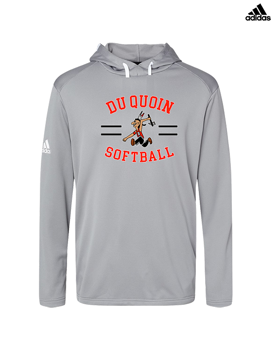 Du Quoin HS Softball Curve - Mens Adidas Hoodie