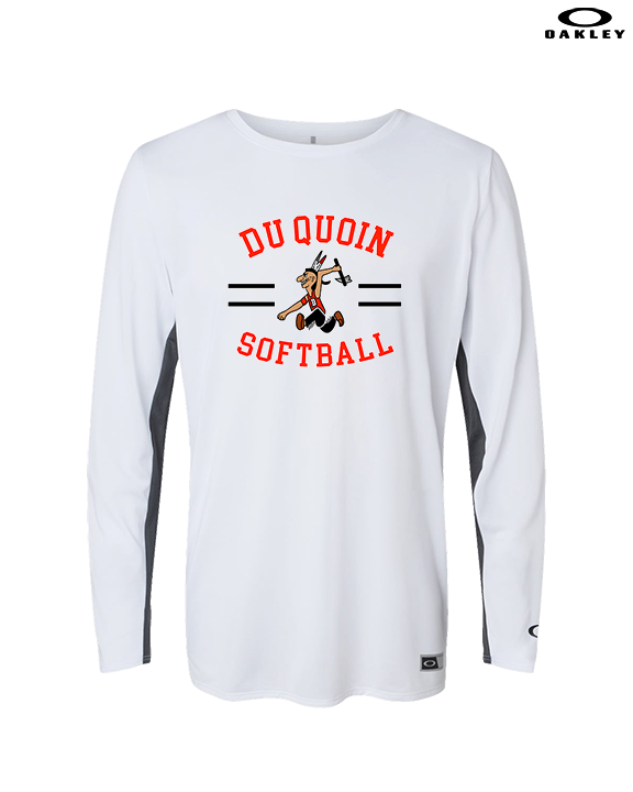 Du Quoin HS Softball Curve - Mens Oakley Longsleeve
