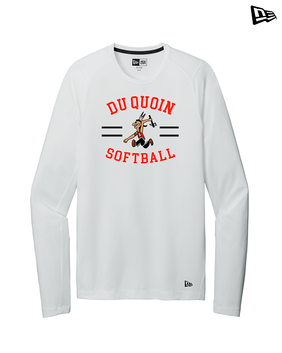 Du Quoin HS Softball Curve - New Era Performance Long Sleeve