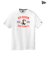 Du Quoin HS Softball Curve - New Era Performance Shirt