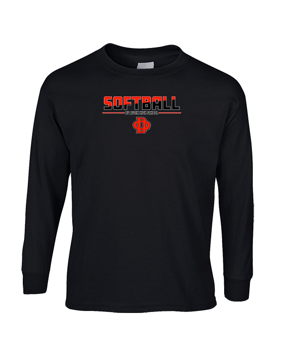 Du Quoin HS Softball Cut - Cotton Longsleeve