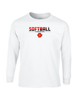 Du Quoin HS Softball Cut - Cotton Longsleeve