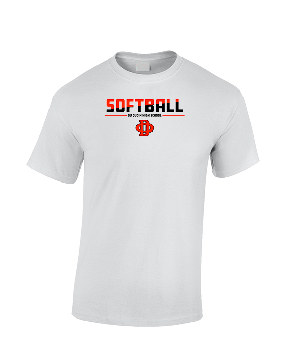 Du Quoin HS Softball Cut - Cotton T-Shirt