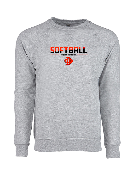 Du Quoin HS Softball Cut - Crewneck Sweatshirt