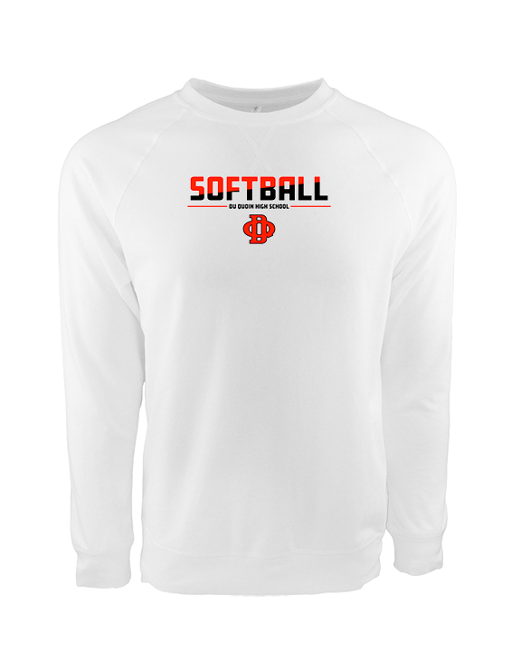 Du Quoin HS Softball Cut - Crewneck Sweatshirt