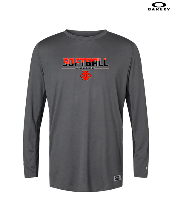 Du Quoin HS Softball Cut - Mens Oakley Longsleeve